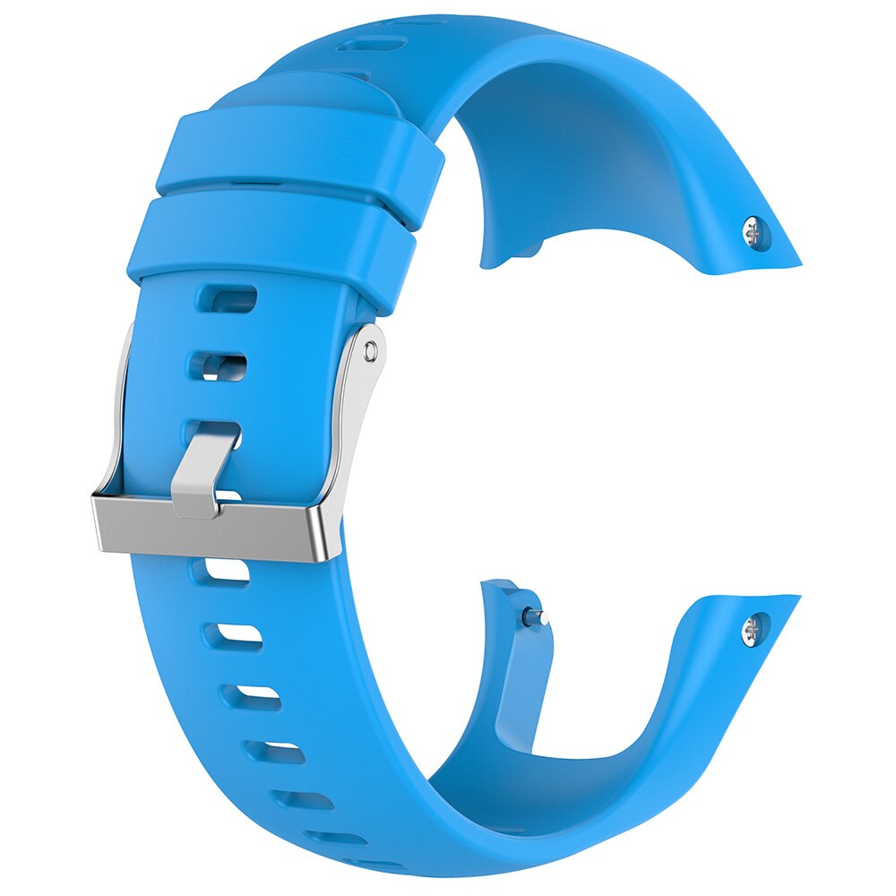 Correa de silicona para reloj Suunto Spartan Trainer de pulsera HR: Blue