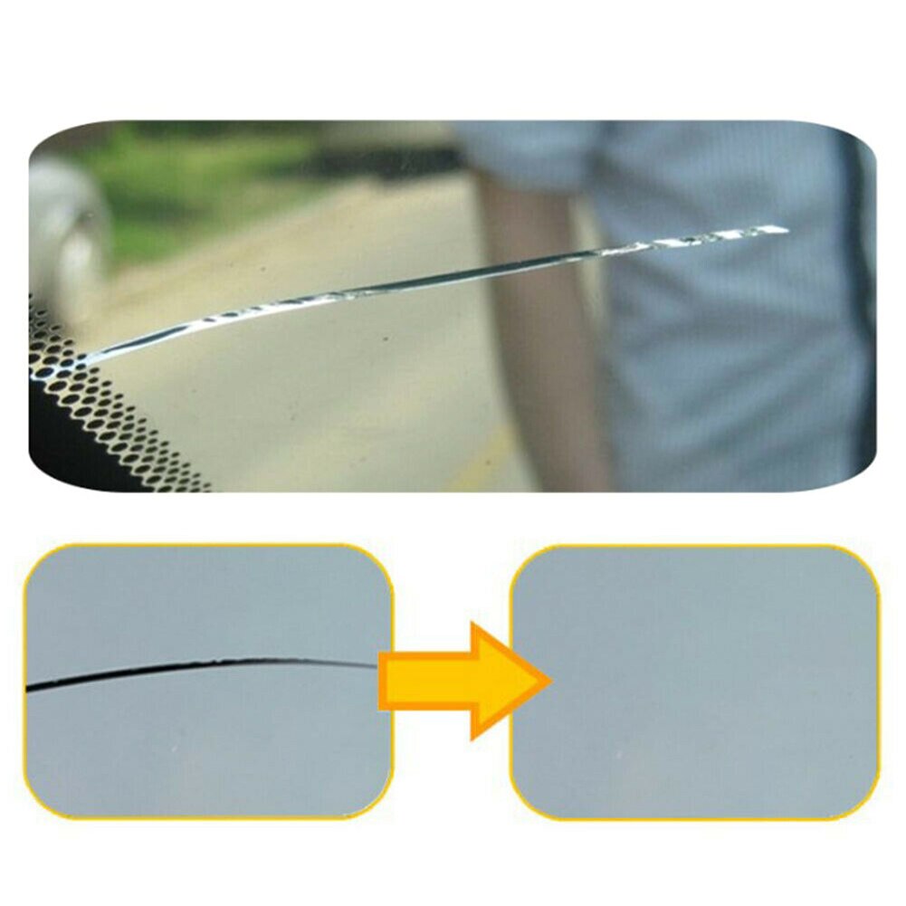 8pcs Glass Repair Tool Car Repair Crack Chip Scratch Winshield Kit