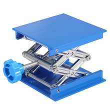 100x100mm Aluminium Oxide Lab-Lift Lifting Platforms Stand Lab Rack Lab Stand Table Rack Lab-Lift Lifter For Science Experiment