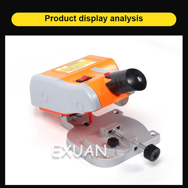 small household multifunctional band saw cutting machine 220v electric cutting processing multifunctional desktop 10000r/min