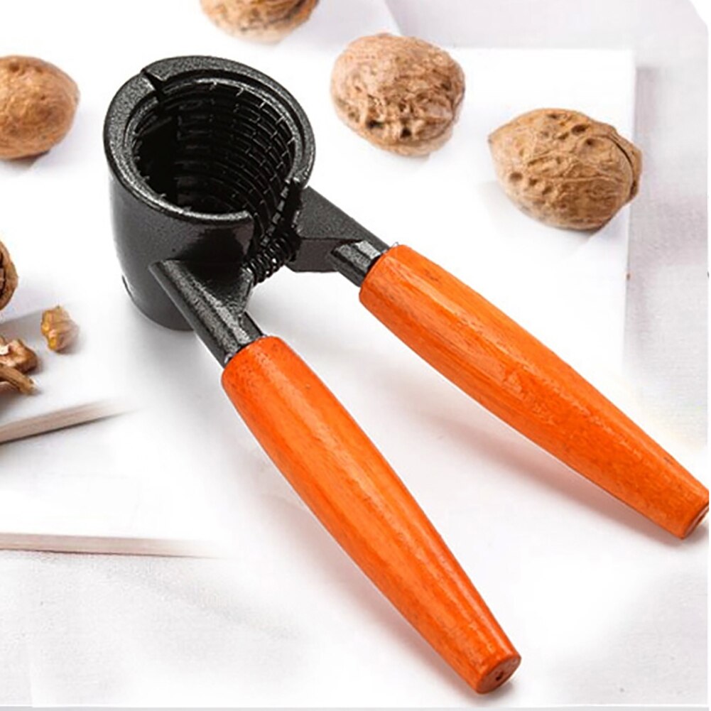 Multi-Function Nut Cracker Sheller Walnut Cracker Plier Metal Opener Tool Stainless Steel Nutcracker Kitchen Tool