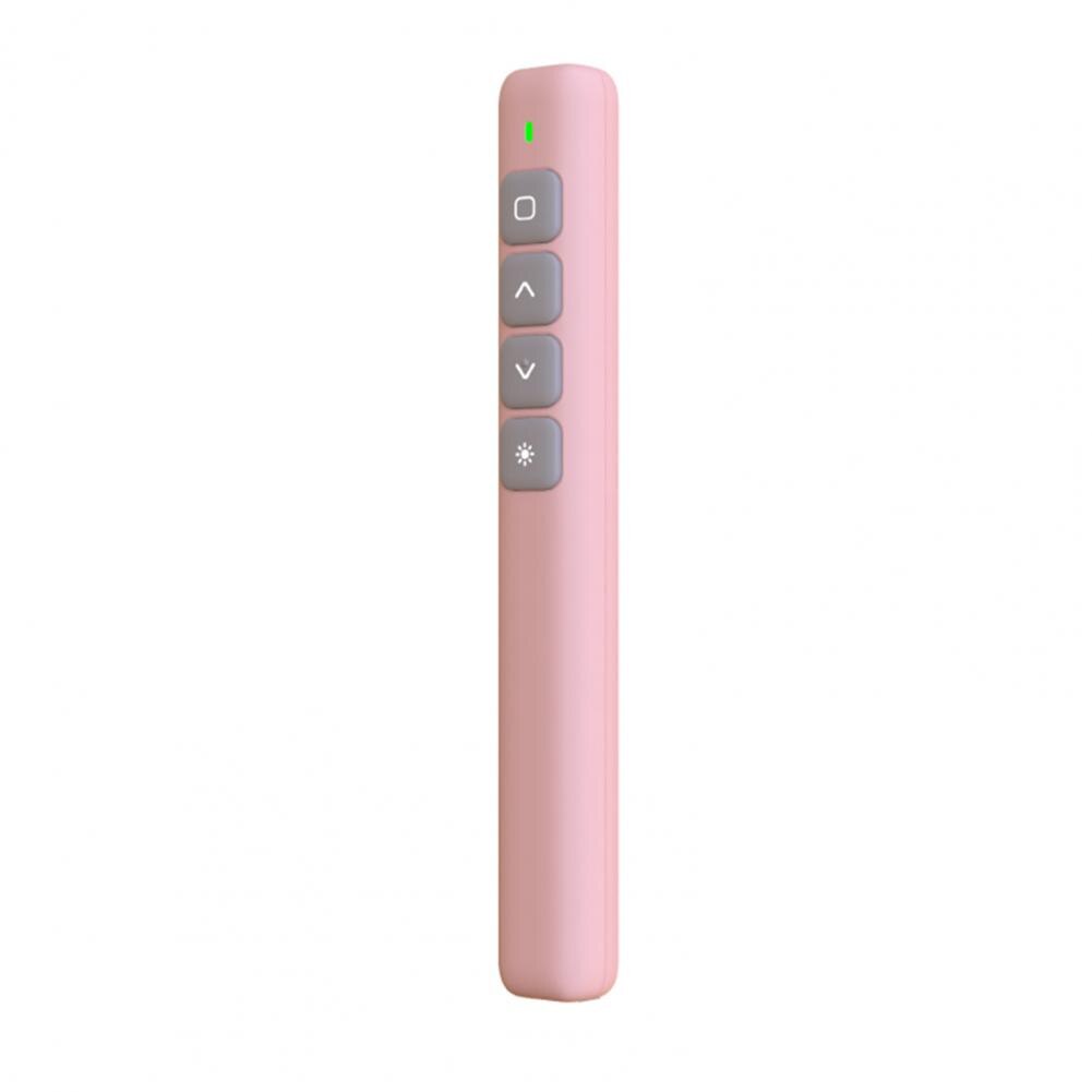 B3 presentationsklicker trådlös fjärrkontroll tvåpolig switch multipurpose ppt presenter för win 7: Rosa