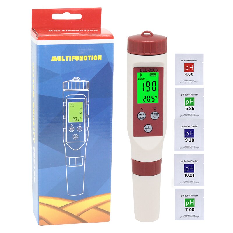 3/4/5 in 1 bluetooth ph meter tds/ec/orp/salinity/... – Grandado