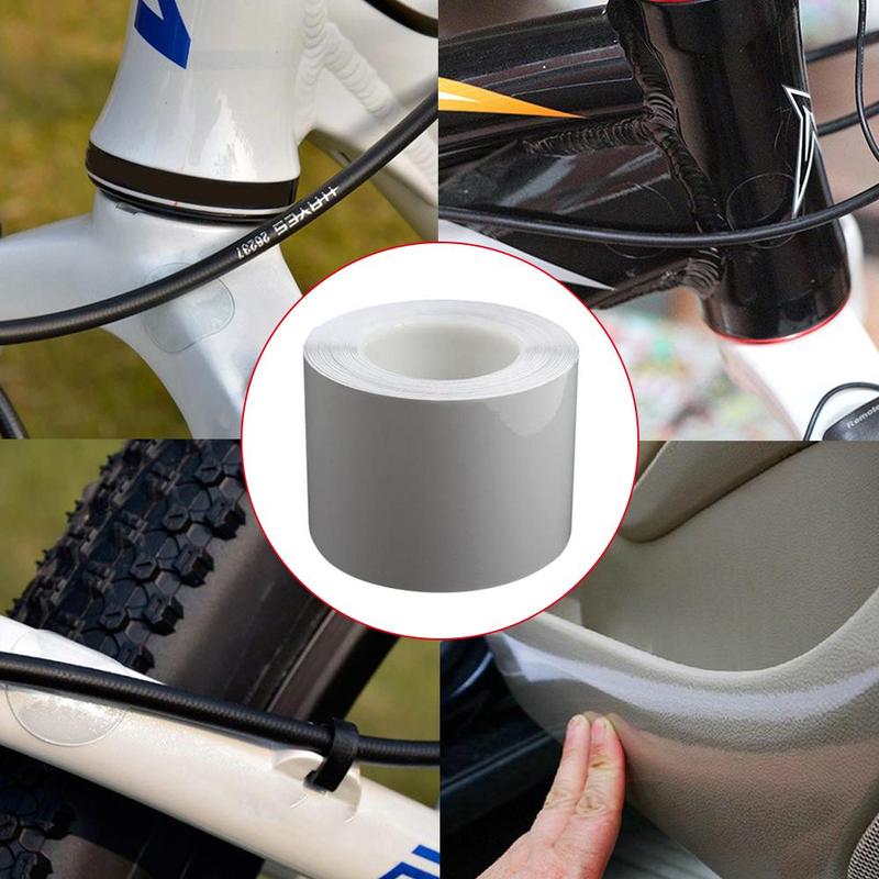 Fiets Frame Bescherming Stickers Tape Bike Transparant Frame Film Gereedschap Protector Oppervlak Tape Dragen Fiets H1F9 Grandado