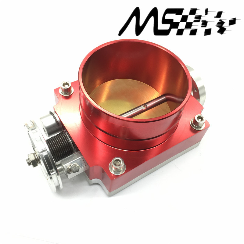 100MM Throttle Body Performance Intake Manifold Billet Aluminum High Flow