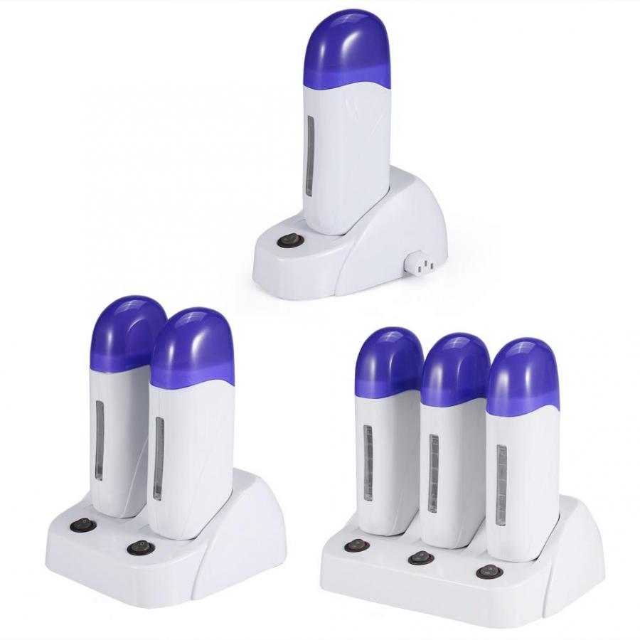 3 Types cartouche cire dépilatoire rouleau réchauffeur chauffe-cire épilation du corps Machine épilateur