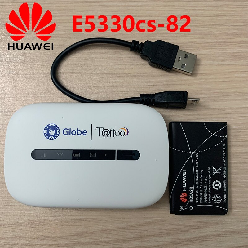 Unlocked HUAWEI E5330cs-82 Mobile 3G Router MIFI Hotspot Probable WIFI Pocket with SIM card slot