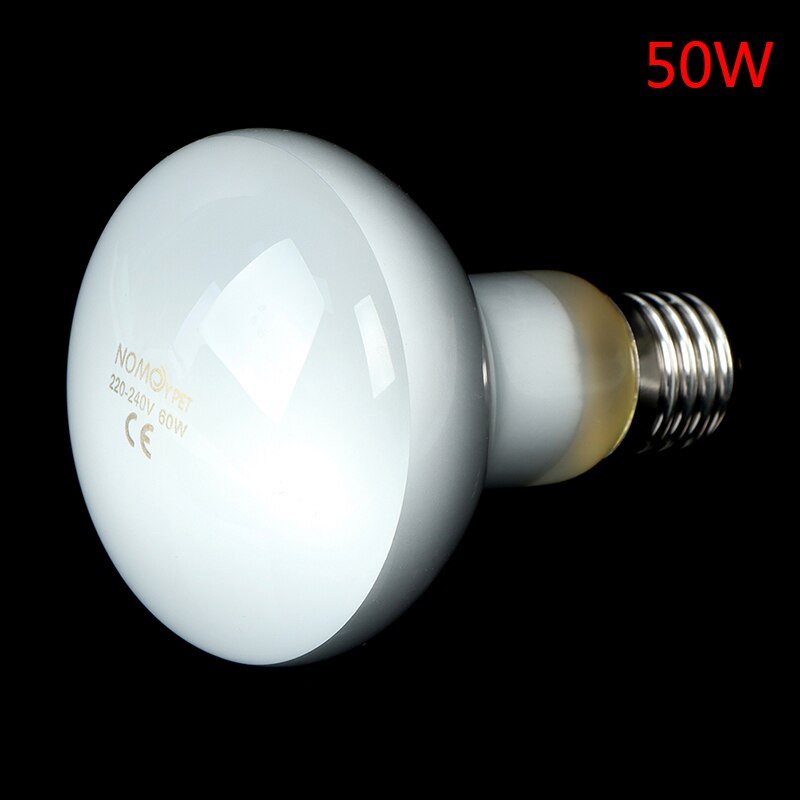 UVA+UVB Reptile Lamp Bulb Turtle Basking UV Light Bulbs Heating Lamp Amphibians Lizards Temperature Controller: 50W