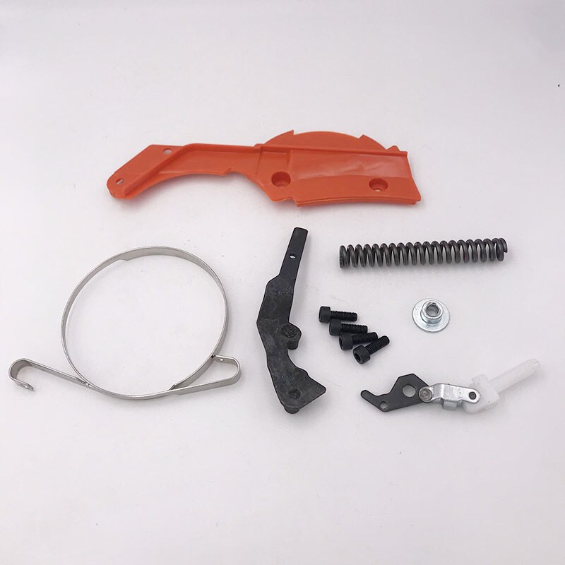 HUNDURE łańcuch hamulca zespół wiosna pokrywa staw kolanowy rękawem zestaw naprawczy dla HUSQVARNA 362 365 371 372 XP 372XP części robić pił łańcuchowych: Default Title