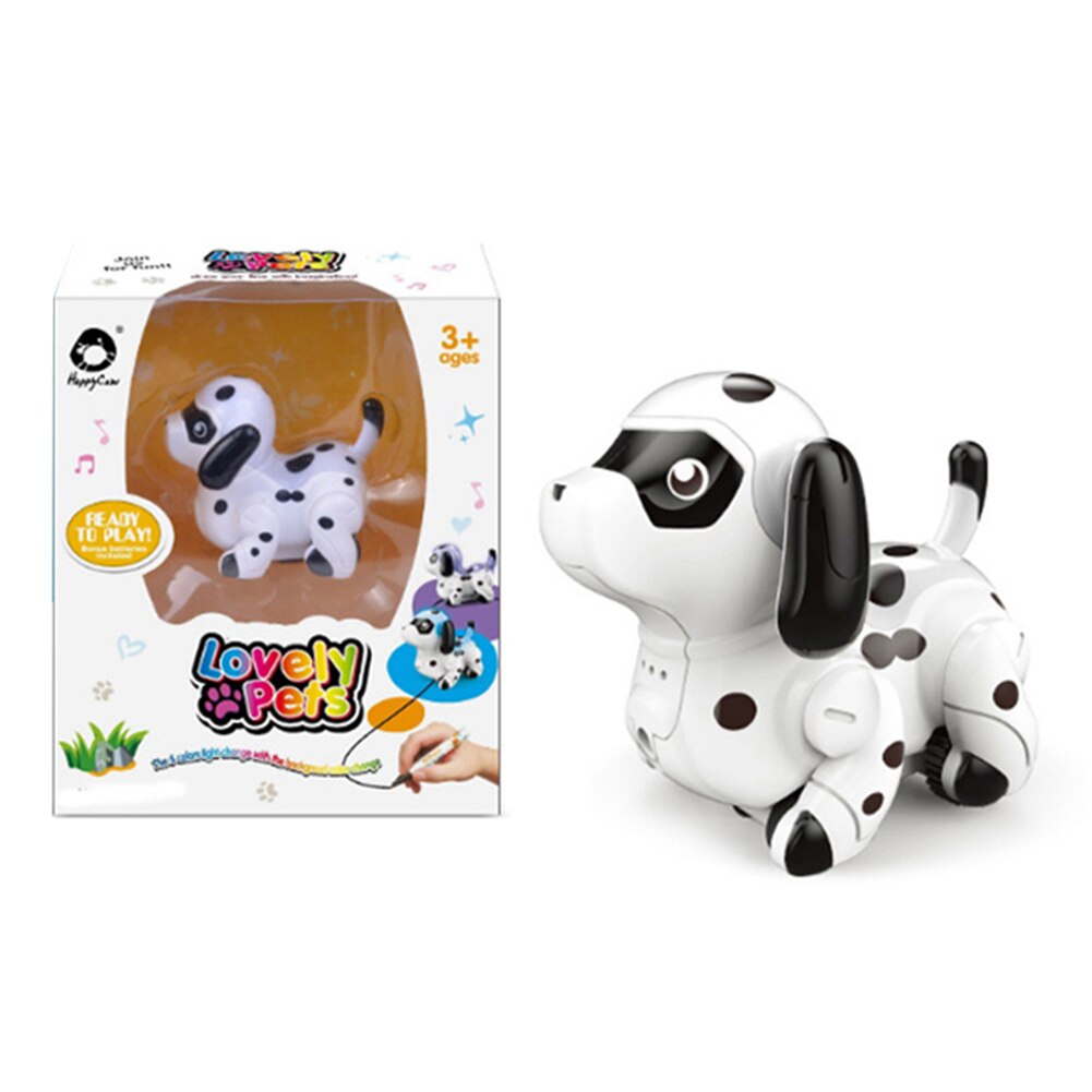 Getrokken Lijn Magic Huisdier Speelgoed Pen Inductieve Kleur Veranderen Hond Kaart Auto Selfie Run Volgen Zwarte Track Kinderen YH-17