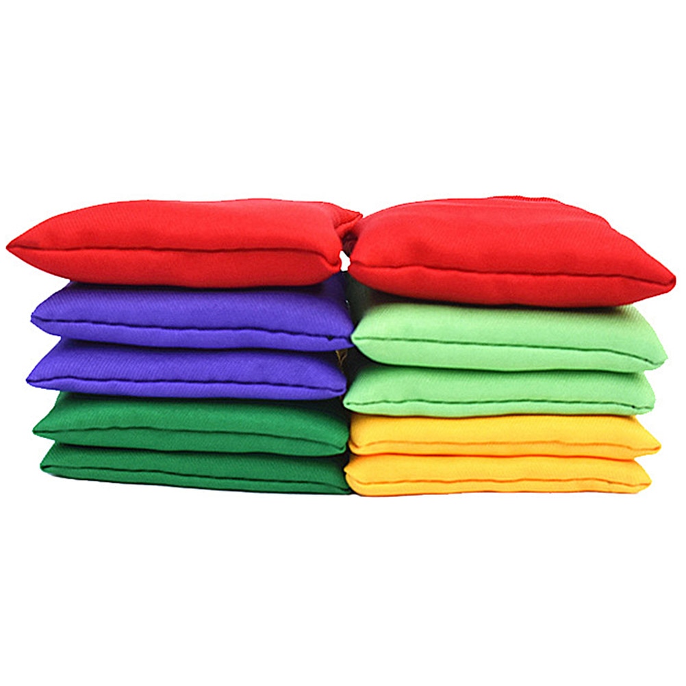 10 stuks Nylon Zitzakken Fun Sport Outdoor Familie Games Zitzak Toss Carnaval Toys Nylon Bean Bag ouder- kind interactie game