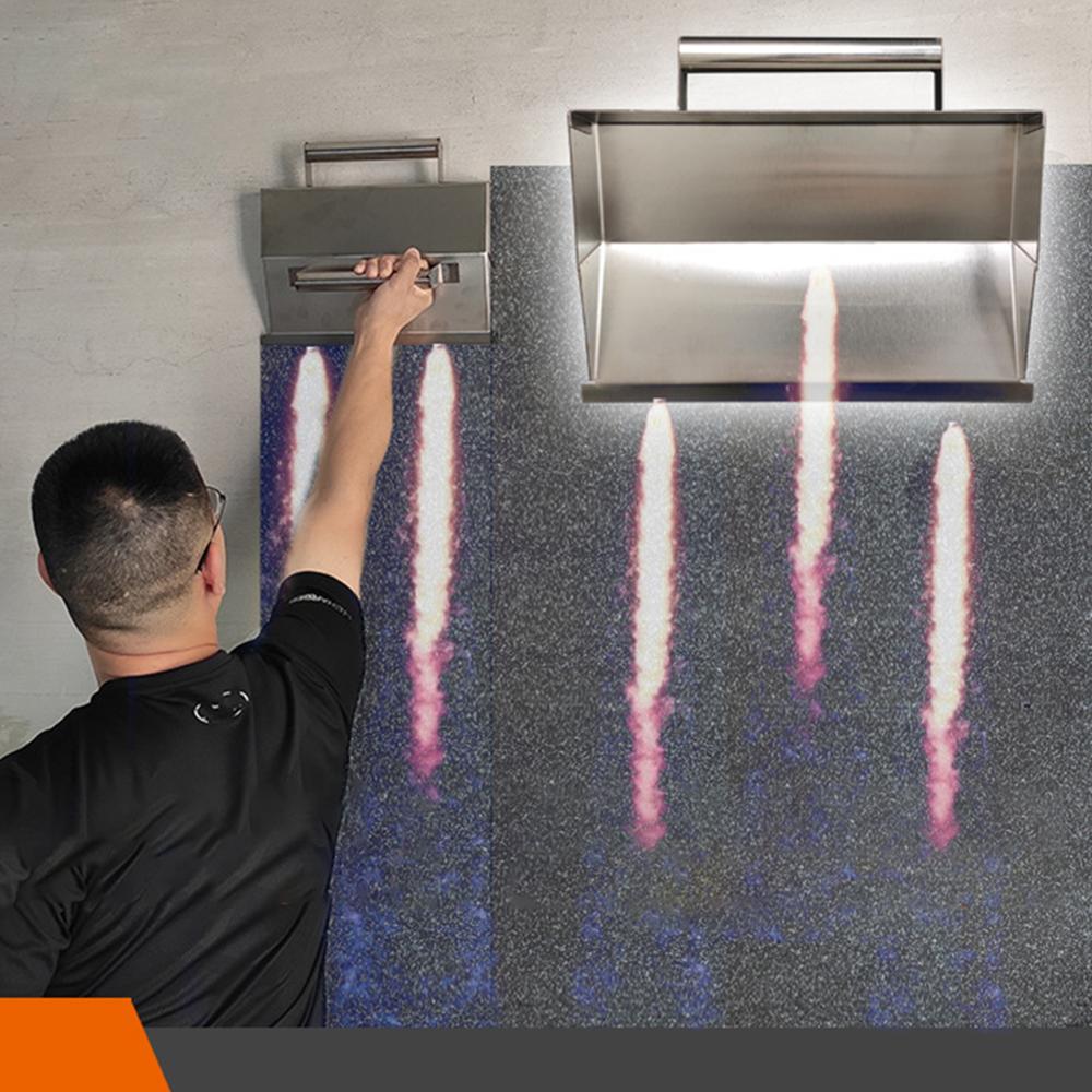 With Handle Mortar Ergonomic Portable Cement Stainless Steel Hand Tool DIY Easy Grip Anti Slip Durable Plaster Scraper