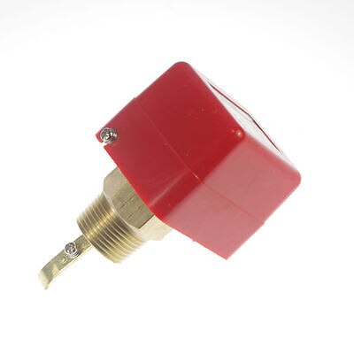 1)1/2 " 220v 3a vand / padle flow switch bspp gevindforbindelse spdt kontakter rød