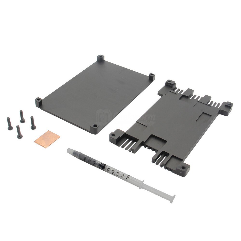 LattePanda alpha 864/ LattePanda Delta Aluminum Passive Cooling Armor Case Enclosure for LattePanda Alpha 864 Delta