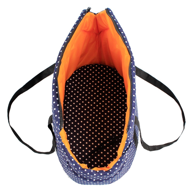Pawstrip-bandolera con estampado de puntos para perro, portador de Gato de invierno, para viajes al aire libre, para Chihuahua, S/L