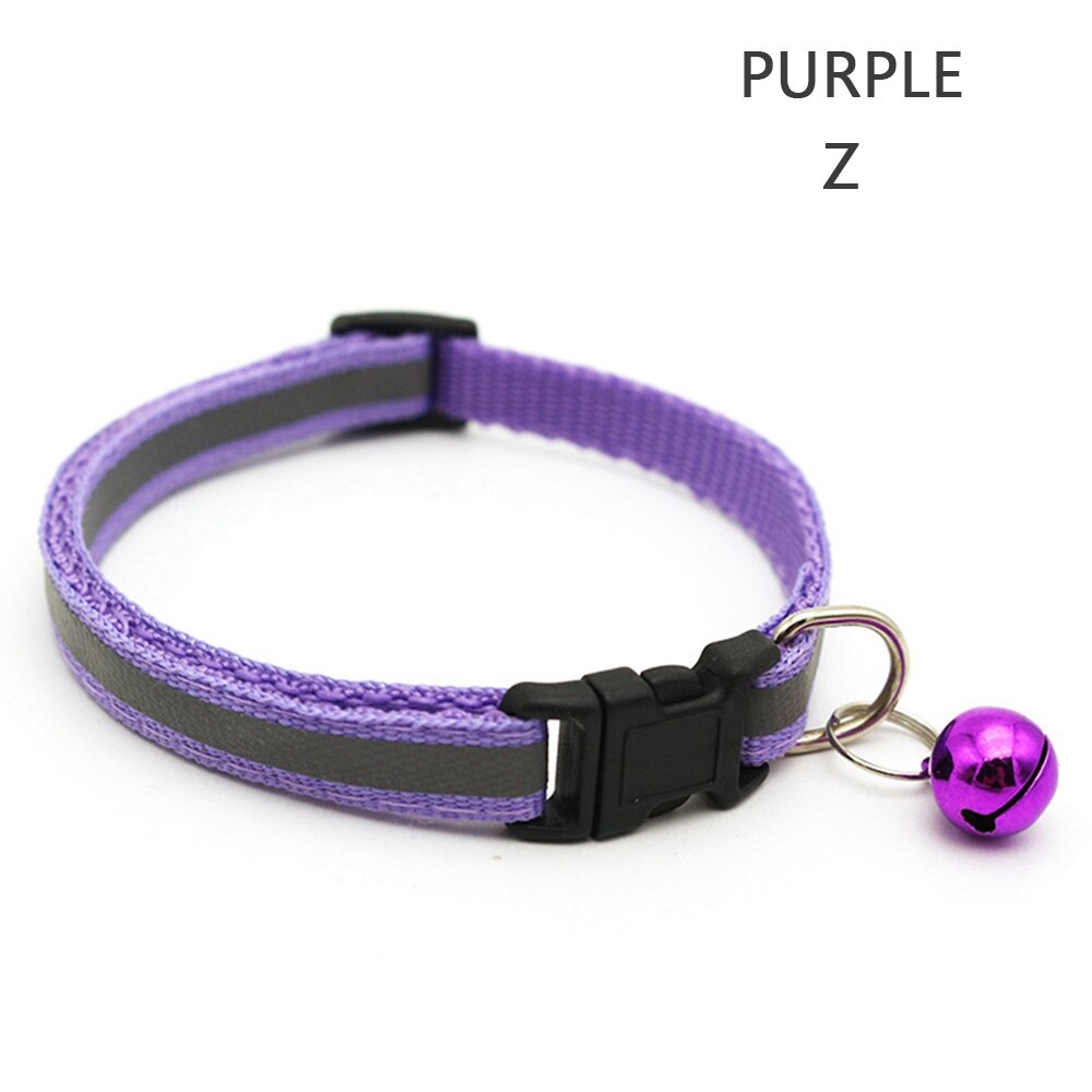Collier réfléchissant en Nylon clignotant pour chat et chien: 8
