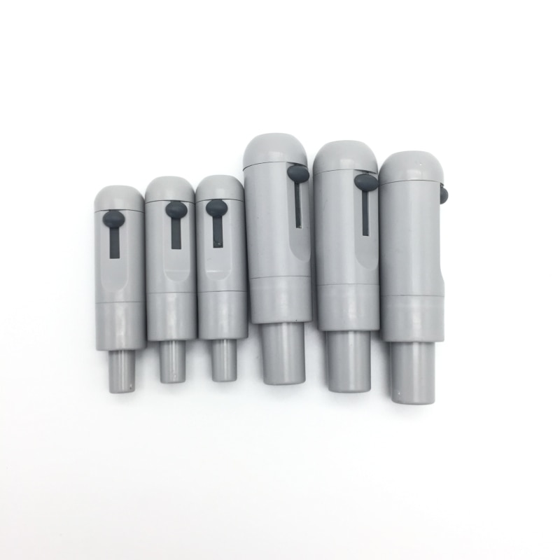 6 stk /3 sæt dental spyt ejektor sugeventiler se hve spids adapter dyse plast til