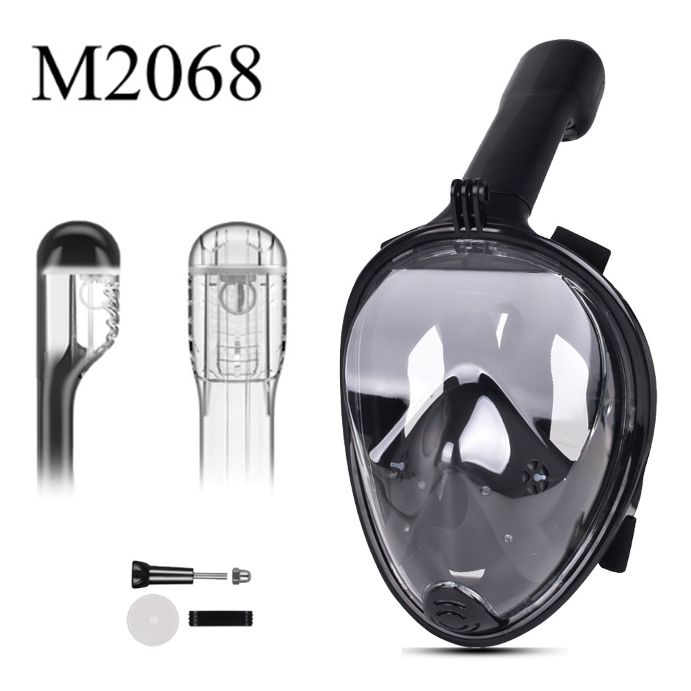 Full Face Snorkeling Mask Set Diving Underwater Swimming Mask Training Scuba Mergulho Diving Mask For Gopro Camera