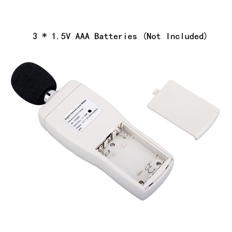 AS804 Digital Sound Level Meter 30-130db Decibel Meter Noise Monitoring Tester