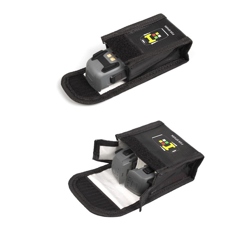 Batterij opbergtas explosieveilige vochtbestendig beschermhoes Multi-Batterij bescherming Voor DJI Spark Drone accessoires