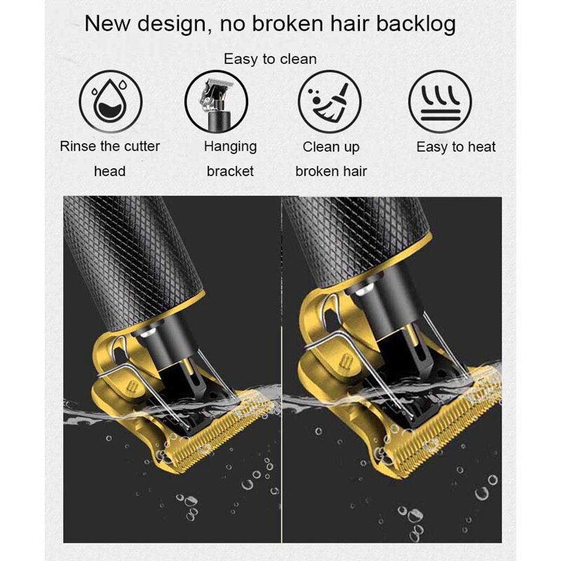 ELectric Wireless Pro Li for T-outliner Cordless Trimmer Portable Hair Clipper Kit