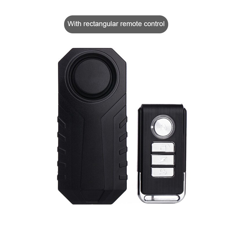 Bike Alarm with Remote Adjustable Volume 113dB Wireless Anti-Theft Vibration Security MTB Bicycle Motorcycle Alarm Motion Sensor: type 2