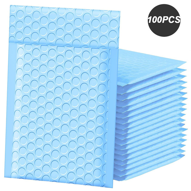 100 bubble mailers for small businesses, shipping bags for bubble wrap, courier envelopes, delivery packages, shipping bags