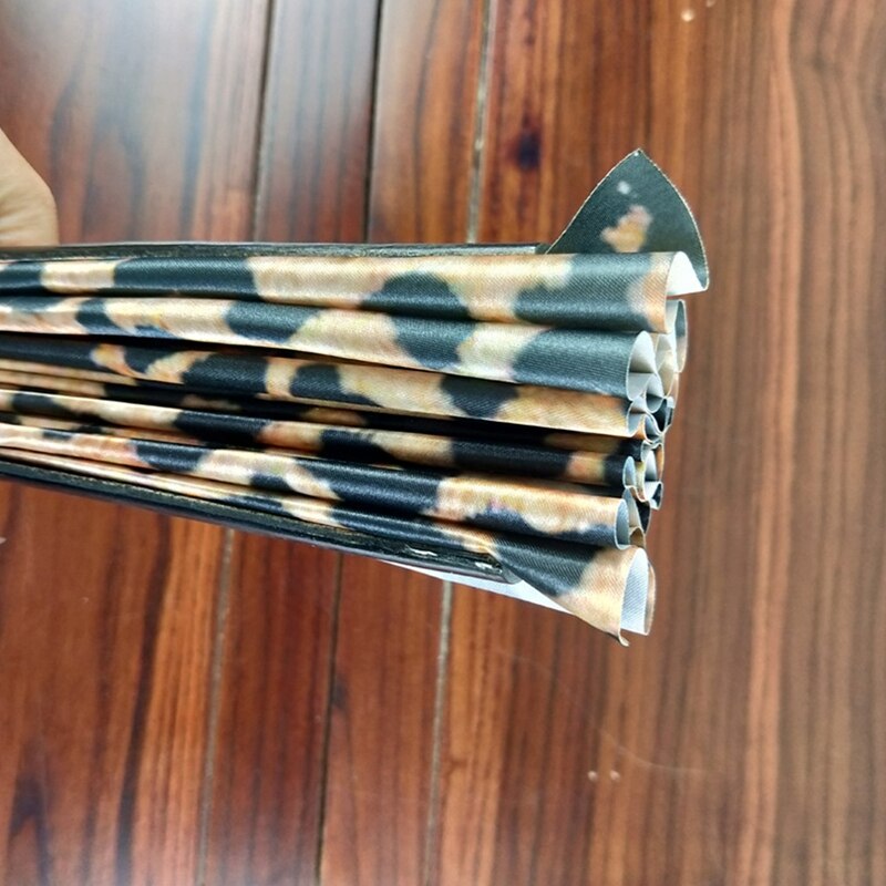 1Pc Grote Folding Hand Fan Vouw Dot Regenboog Print Zwarte Bamboe Festival Handheld Ventilator Voor