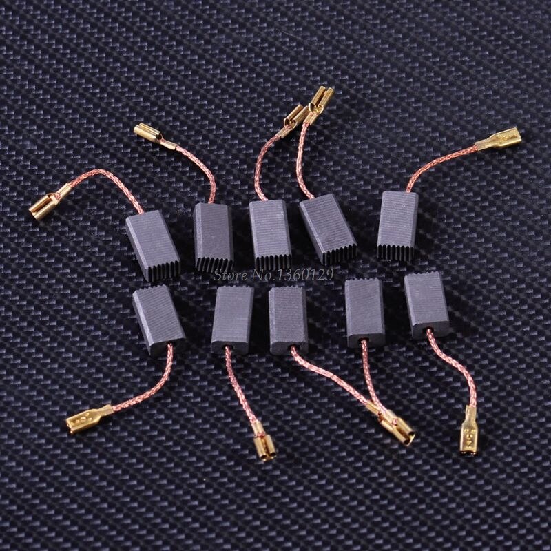 10 Stuks Koolborstels Vervanging Fit Voor Bosch Gws 580 Gws 850 C Gws 7-115 Gws 8-125 Gws 9-150CS GWS6-100 D11