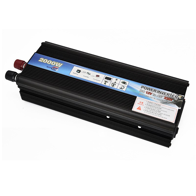 Low-Power Inverter Power Converter 12V/24V to 110V/220V