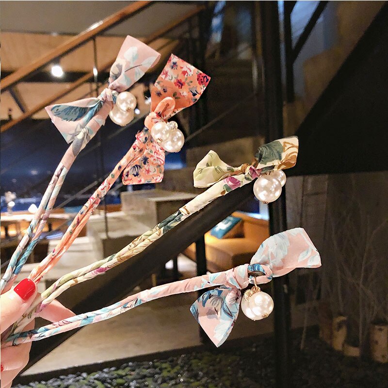 Moño de flores para mujer, Donut para hacer moños, perlas grandes dulces, herramienta de fabricación de cabello artesanal, accesorios para el cabello
