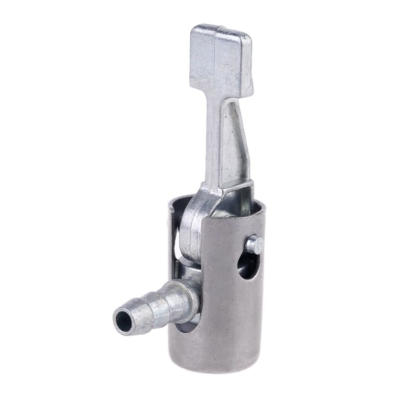 Brass tire inflator Lock on air Chuck,Mini air Compressor Portable tire inflator tire Chuck Hose end with Barb Connector