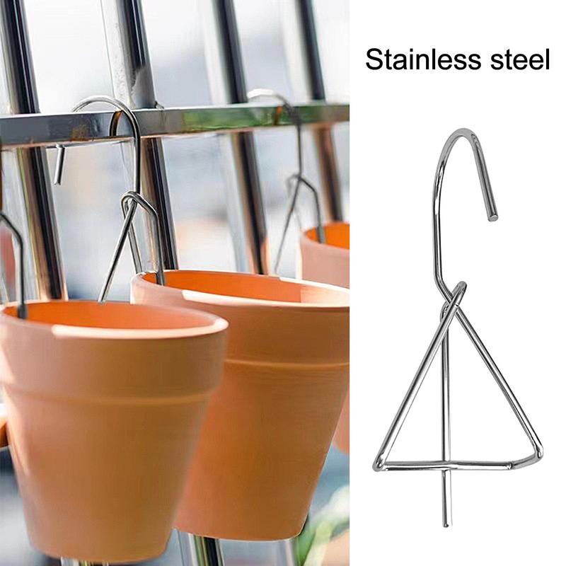 Cintre pour plantes, panier de jardinière de jardin, crochets pour Pots de fleurs en macramé d'intérieur, support suspendu, crochet de décoration de balcon extérieur