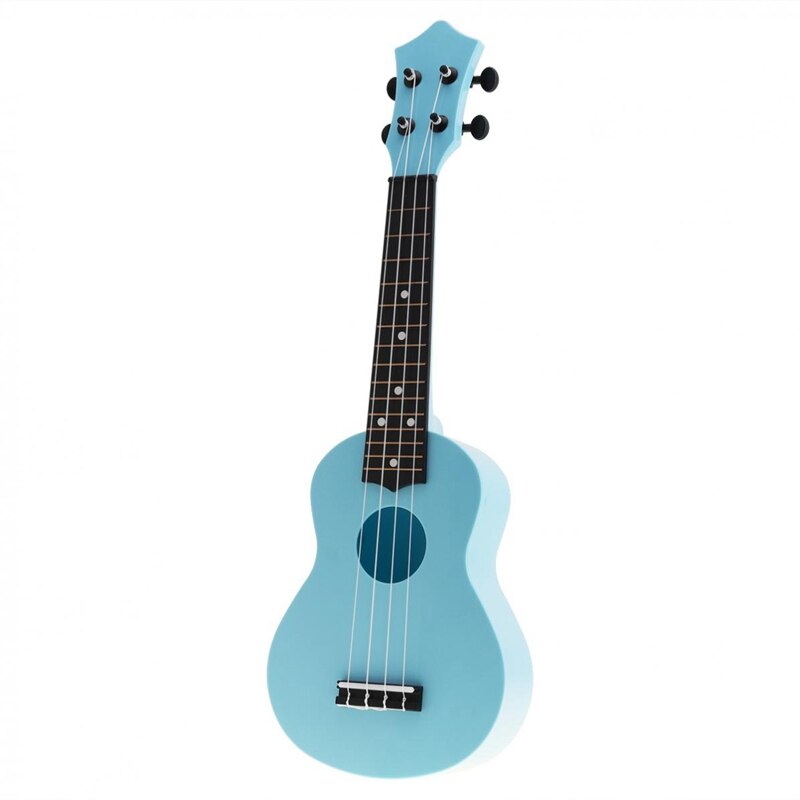 21 tommer akustisk ukulele uke 4 strenge hawaii guitar guitar instrument til børn og musik nybegynder blå