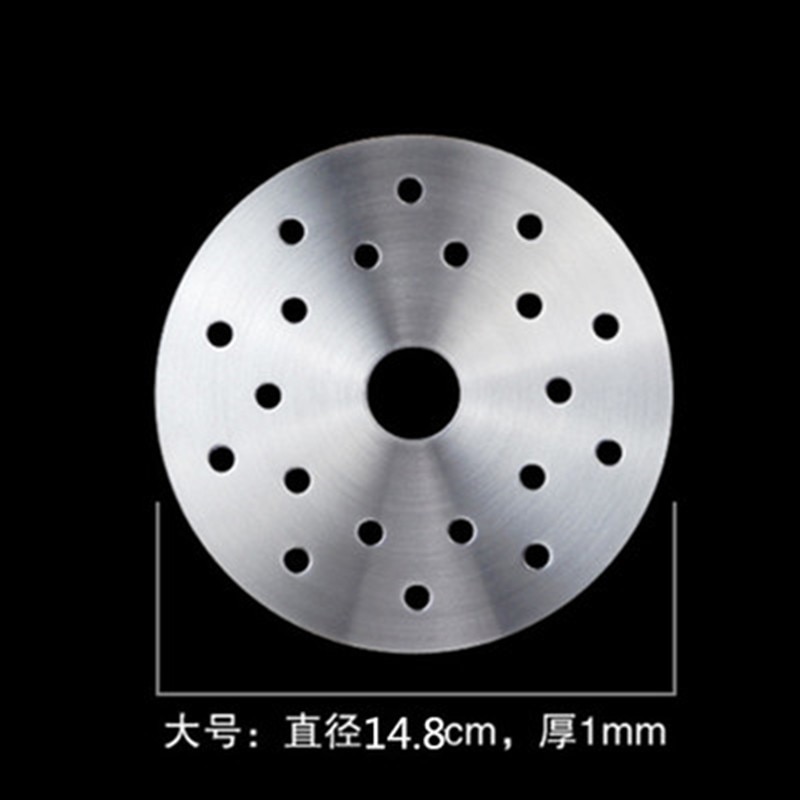 1 stk. 14.8cm induktionskomfurskonverter disk i rustfrit stål plade køkkengrej til magnetisk, induktionskomfur termisk guideplade