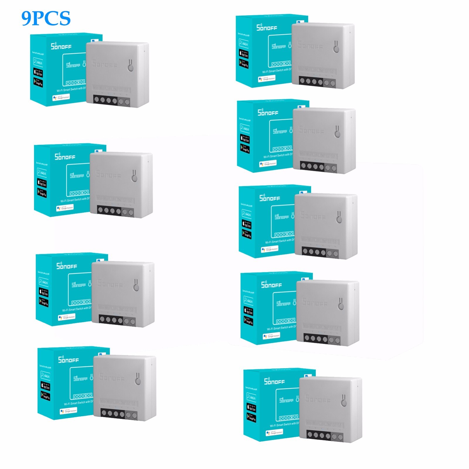 SONOFF MINI R2 10A Mini Wifi DIY Smart light Switch Module Smart Home Wireless Two-Way Switches Ewelink With Alexa Google Home