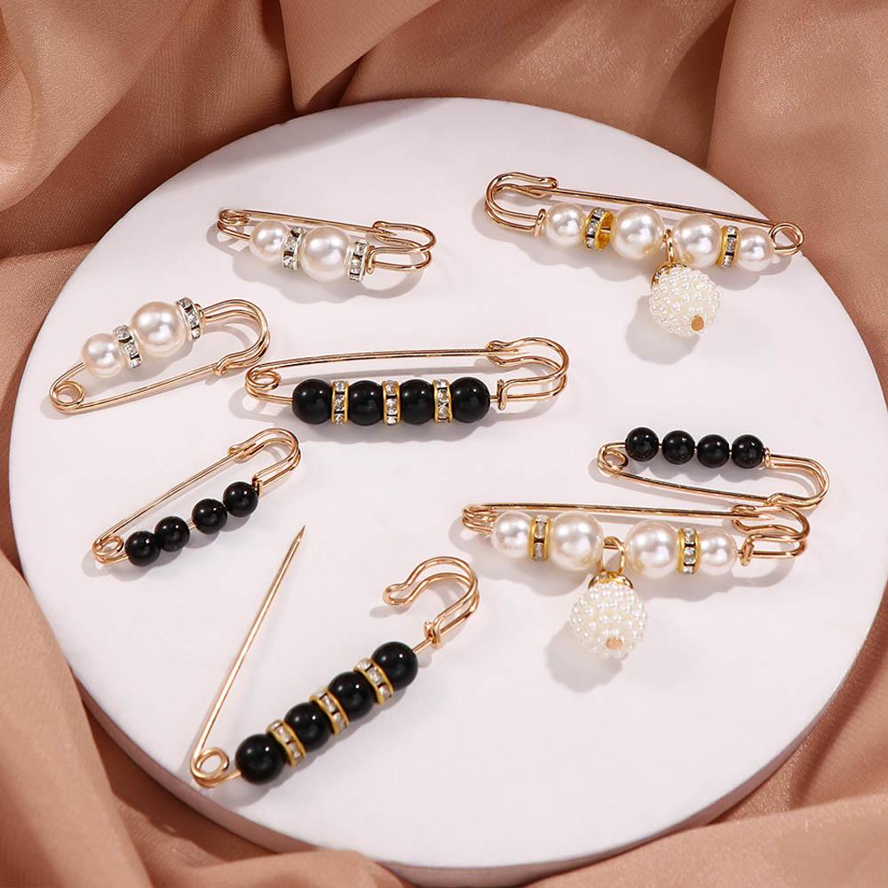 Alfileres joyería cintura hebilla fija accesorios de mujer vestido chal Clips pretina Pin ropa broches conjunto cintura Pin broche