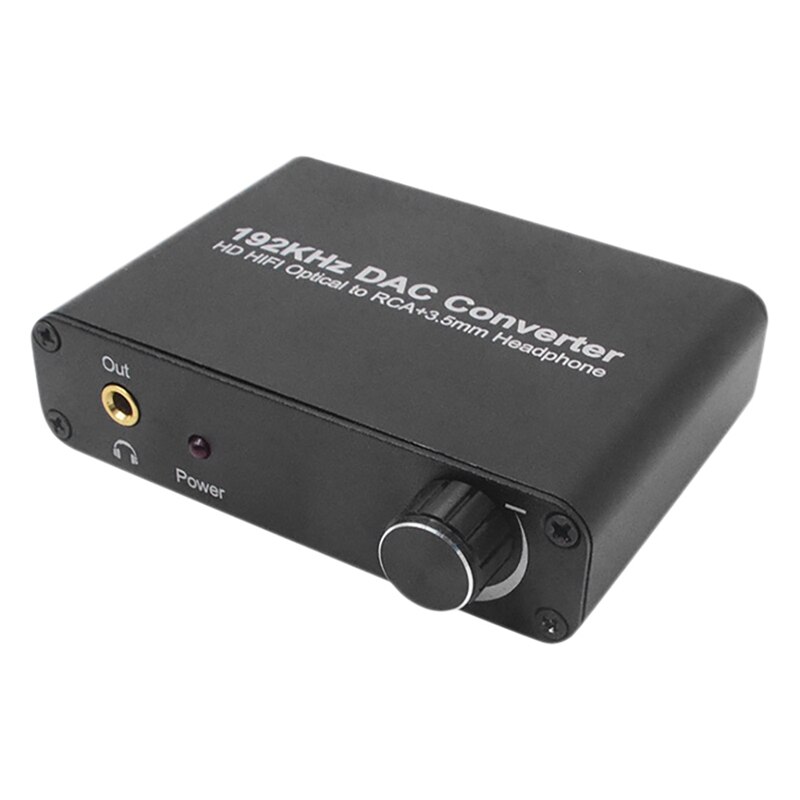 Digital to Analog Audio Converter Dolby Ac-3/Dts Coaxial Channel Support Lpcm/Pcm/Raw Input 2.0 Audio Output for Home