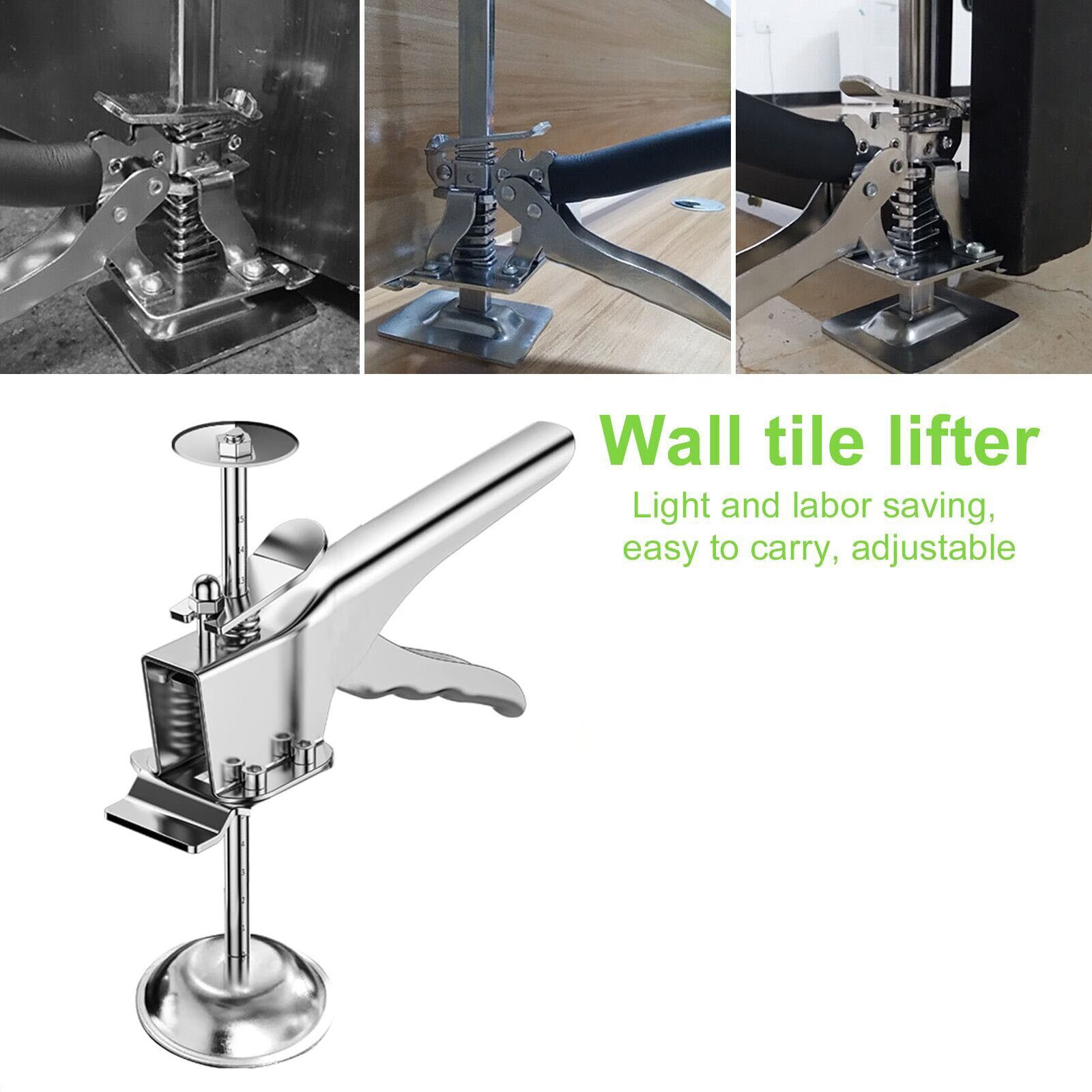 Pirate Arm Leveling Lifter Auxiliary Tool Floor Tile Wall Positioning Lifting Leveler Adjustable Height Regulator hand tools