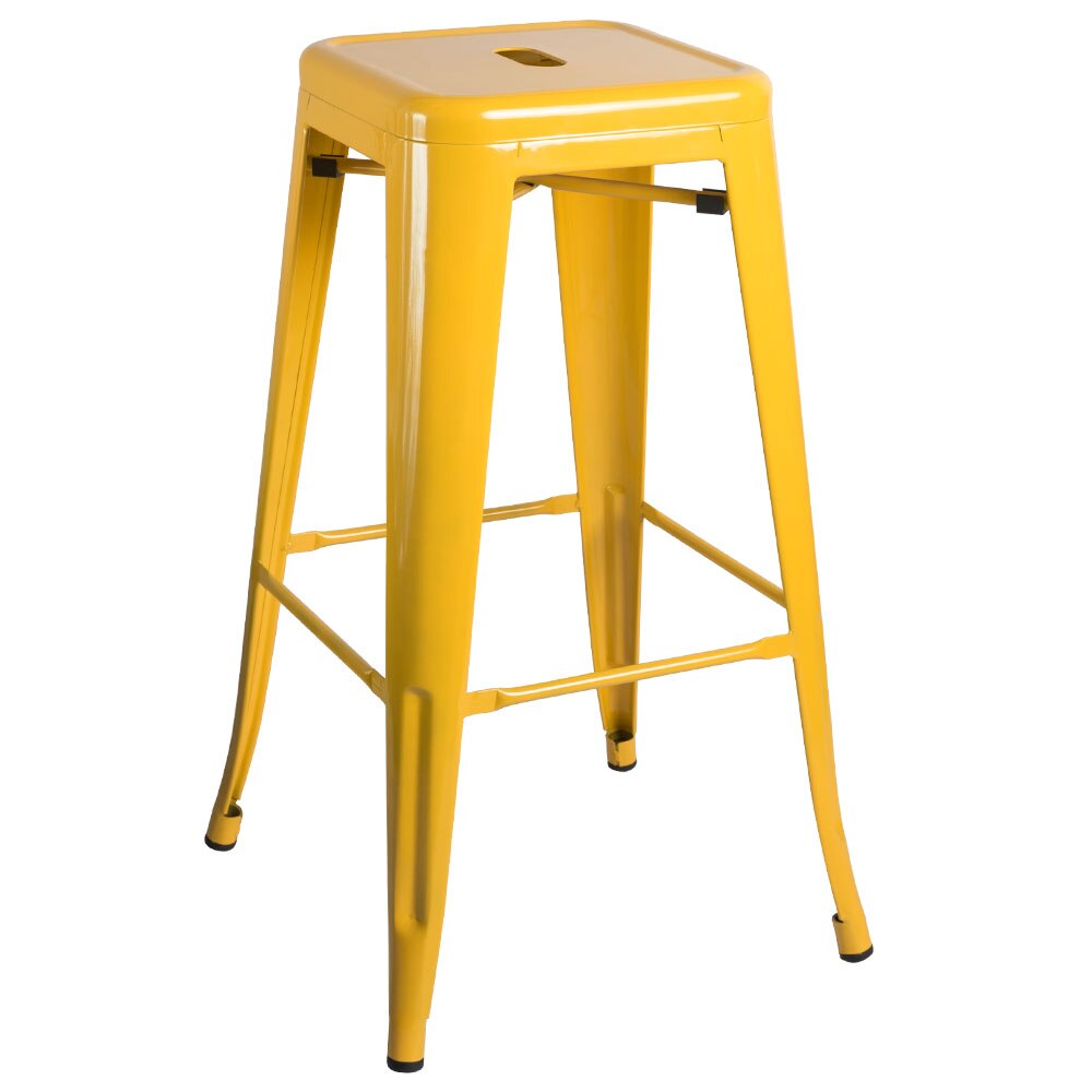 Taburete Torix Alto: Amarillo