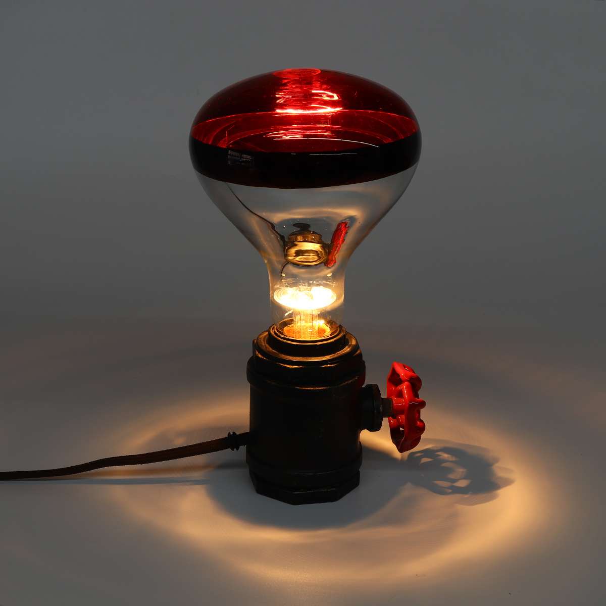 250W Pet Reptile Far Infrared Ceramic Heating Lamp E27 Bulb Animal Habitat Lighting Heat Emitter Light Bulb: Default Title