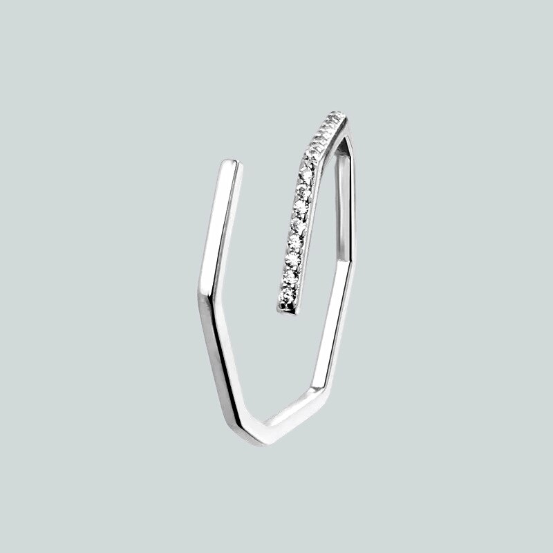 Persönlichkeit Boho Hexagon Kristall Ringe für Frauen Schmuck Große Antike Ringe Mädchen Weihnachten Anillos