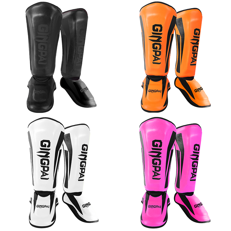 Kickboxing boxeo espinilleras Muay Thai artes marciales Sanda Wushu Protector de piernas Taekwondo tobilleras