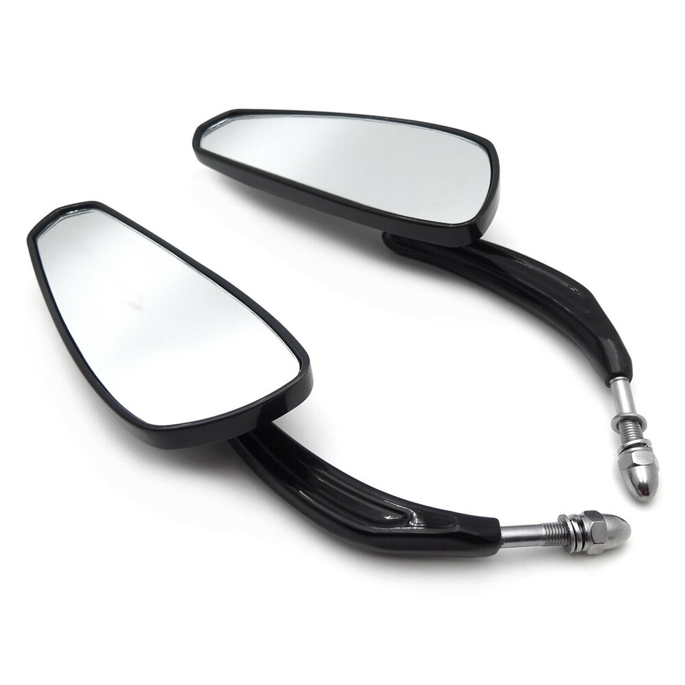 Afetermarket-espejo negro mate y brillante para motocicleta Harley Davidson Softail/Sportster, , 1982