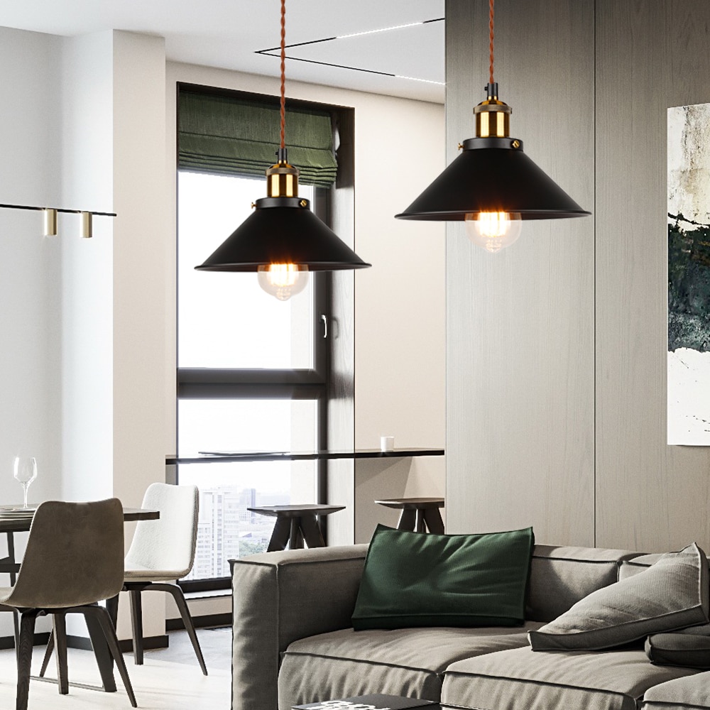 Industrial Pendant Light, Edison Pendant Lighting, Vintage Pendant Light, Metal Handing Lamp, Iron Pendant Light Fixture, Bronze