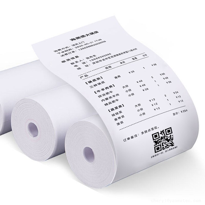 10/20/30/40/50 rolls Thermal Paper Label Paper Photo Paper for PeriPage PAPERANG Mini Photo Printer 57*30mm