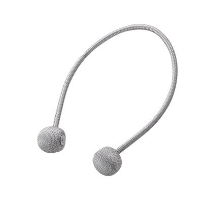 Magnetische Kugel Neue Perle Vorhang Einfache Krawatte Seil Zubehör Stangen Accessoires Rücken Holdbacks Schnalle Clips Haken Halfter Heimat Dekor: w0024-1