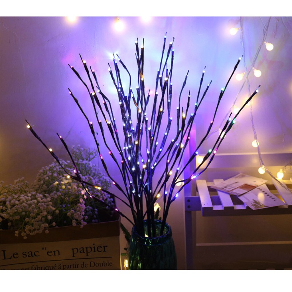 Led Willow Tak Lamp Kerst Vaas Bloemen Lichten 20 Lampen Thuis Party Garden Decor Desktop Bloem Decoratie Lichten Ls #25