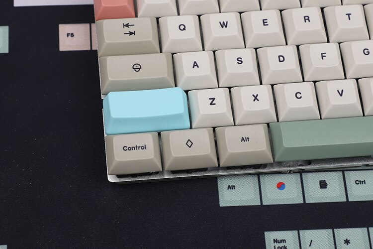 1pc OEM profile R1 height 2X shift 1.75X shift 1.5x Ctrl Alt number area 2X enter PBT key caps for MX switch mechanical keyboard