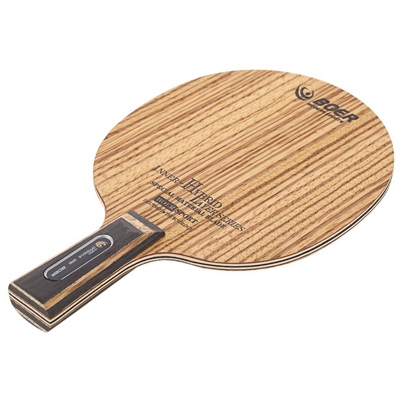 BOER 7 Ply Arylate Carbon Fiber Table Tennis Blade Lightweight Ping Pong Racket Blade Table Tennis Accessories high quantity